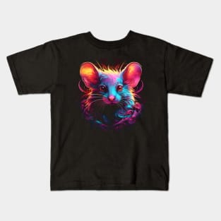 Neon rodent #15 Kids T-Shirt